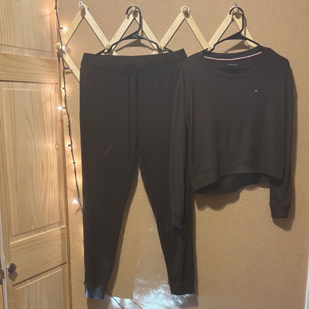 Brown loungewear set